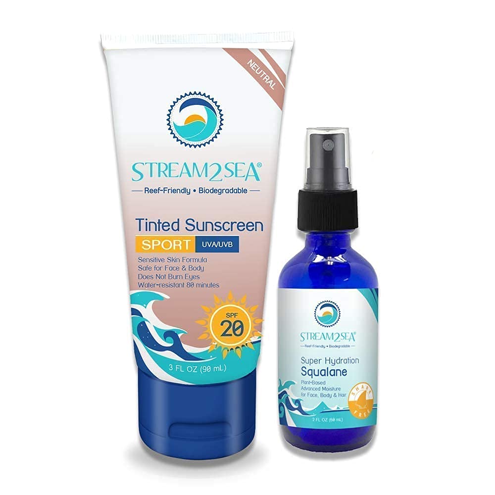 STREAM 2 SEA SPF 20 Tinted Sunscreen Review