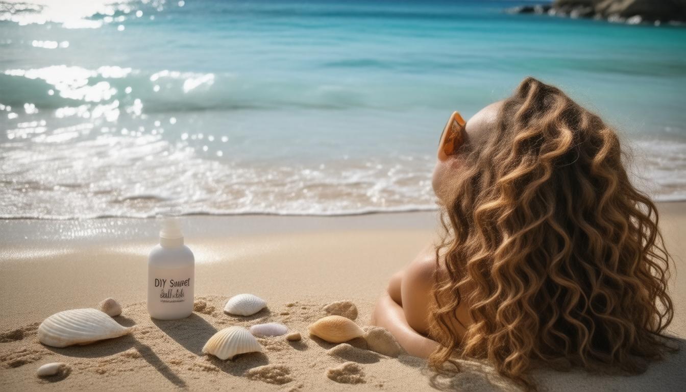 DIY Sweet Salt Texturizing Spray: Your Natural Solution for Gorgeous, Wavy Hair