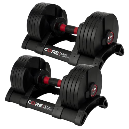 Transform Your Home Workouts: A Review of the Core Fitness® Adjustable Dumbbell Weight Set