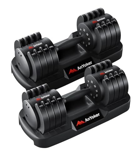 Transform Your Workout: AnYoker Adjustable Dumbbells for Home Fitness