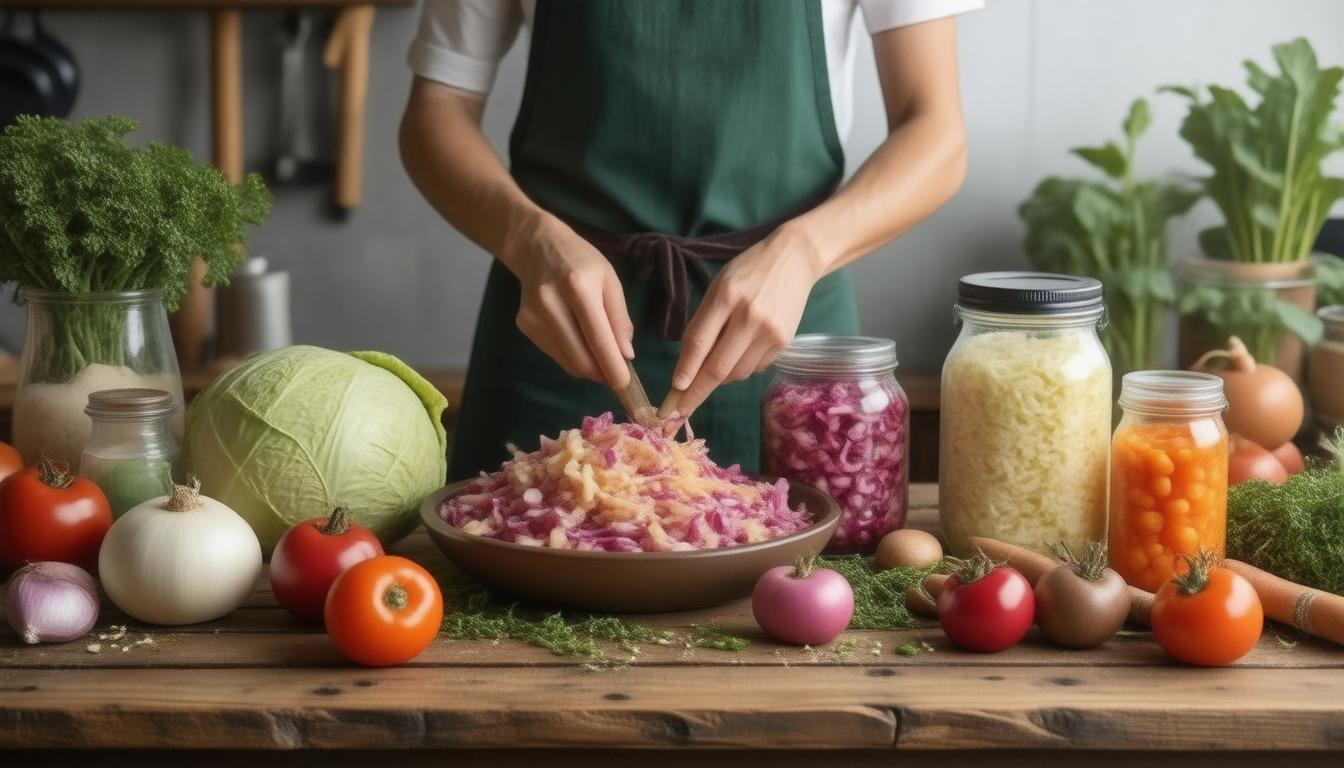 Unlock the Power of Probiotics: Easy Homemade Sauerkraut Recipe for Gut Health