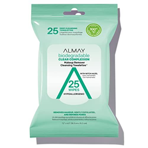 Gentle and Effective: Almay Biodegradable Makeup Remover Wipes for Oily Skin