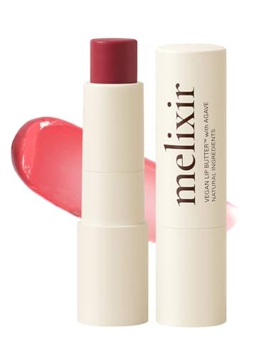 Kiss Dry Lips Goodbye: Discover the Nourishing Magic of Melixir Vegan Lip Butter in Dewy Rose!