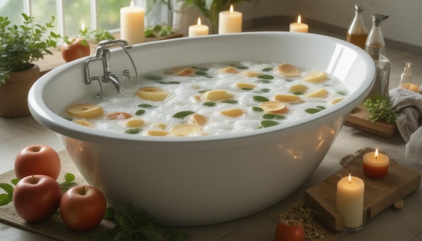 Revitalize Your Skin: The Benefits of Apple Cider Vinegar Baths for Detox and Wellness