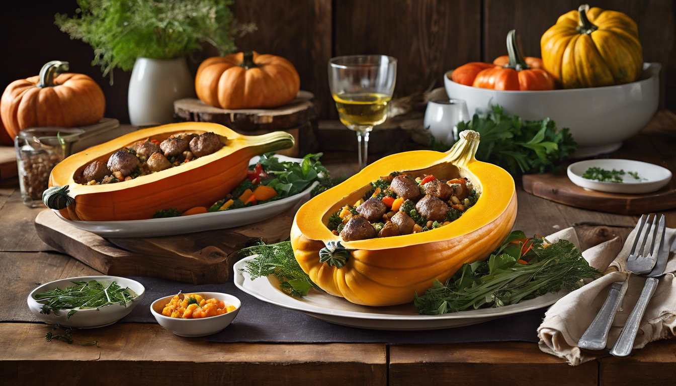 Savory Sausage-Stuffed Winter Squash: A Healthy, Gluten-Free Family Favorite