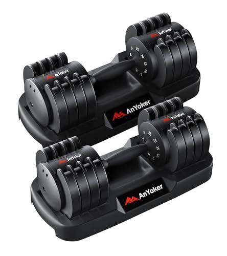 Transform Your Workout: AnYoker Adjustable Dumbbells for Home Fitness