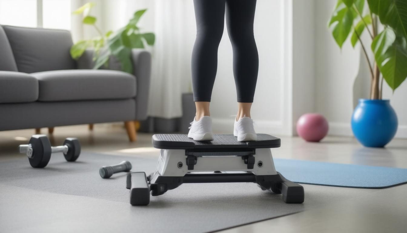 Transform Your Fitness Journey: Discover the Ultimate Compact Stepper for Home Workouts at Only $65.99!